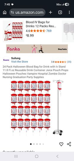 Blood bag stand x13