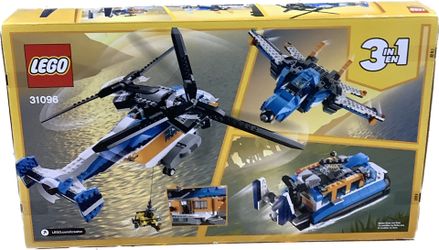 31096 newest - TWIN-ROTOR HELICOPTER - CREATOR 3in1