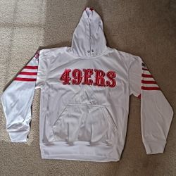 White 49ers Deebo Samuel Sweater