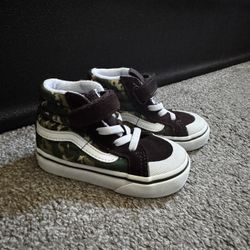Camo High Top Vans 