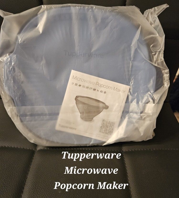 Tupperware Microwave Popcorn Maker 