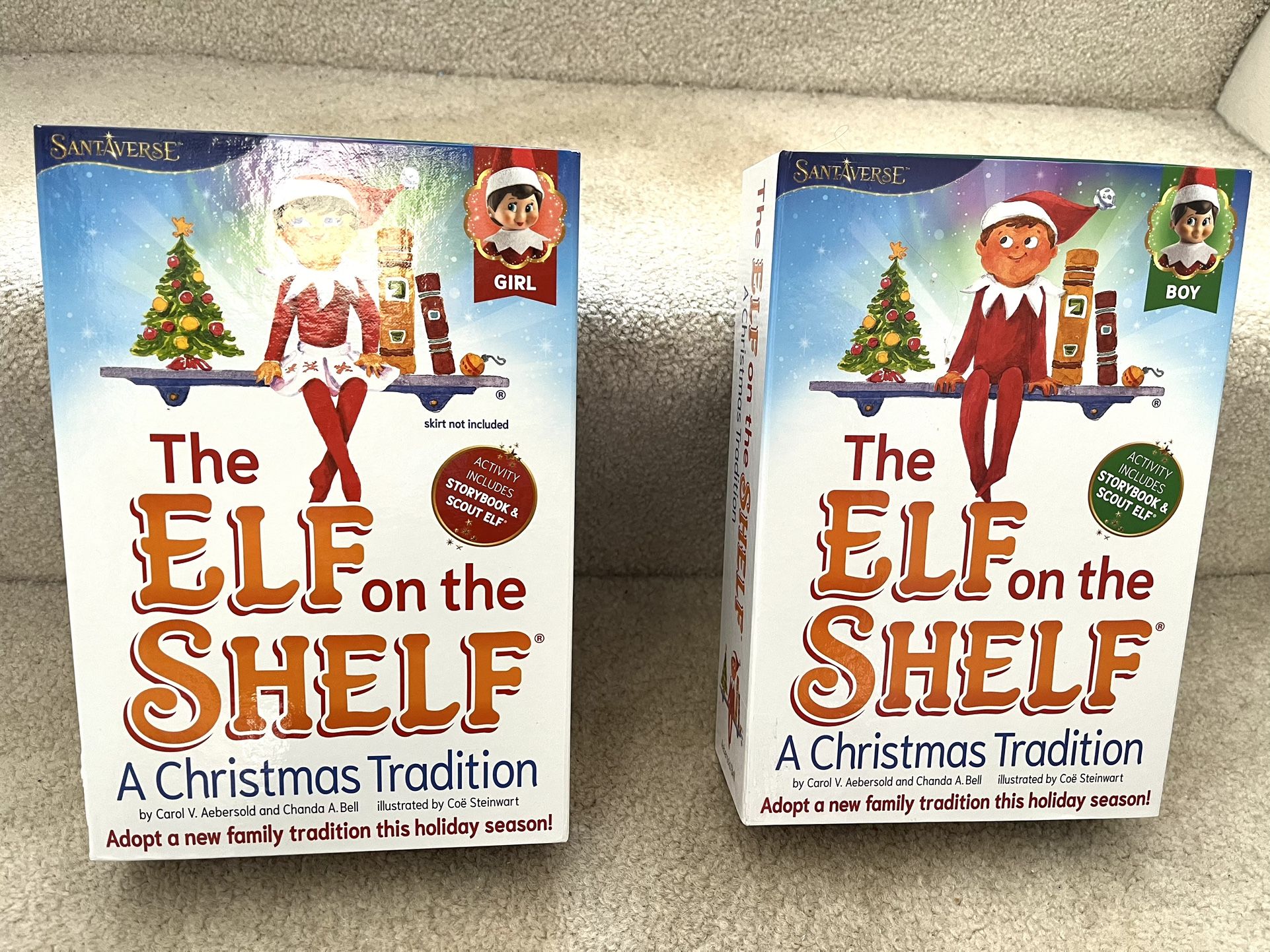 New! Boy & Girl Elf On The Shelf. $25 Each 