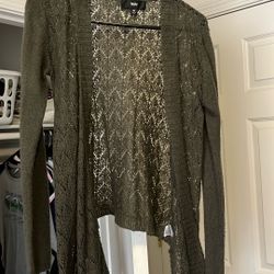 Olive Green Cover Up
