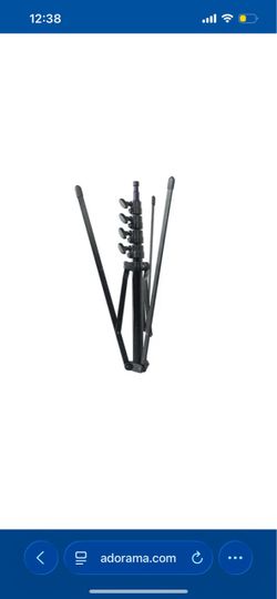 1 Matthews MERF Mini Light Stand – 7'5" Reverse Folding, Compact Travel Stand