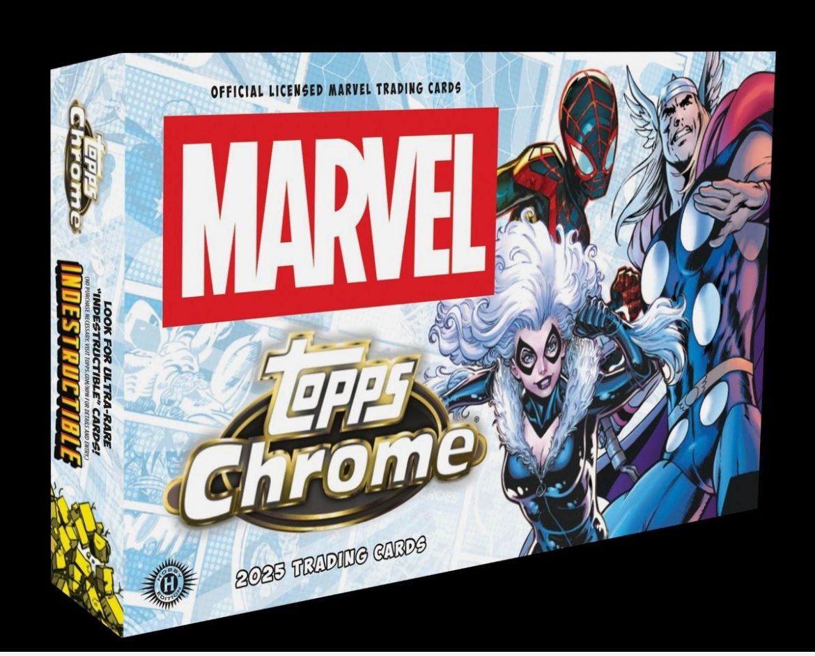 2025 Marvel Comics Chrome Hobby Box
