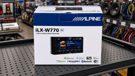 Alpine ILX-W770 M Maestro iDatalink Ready Touchscreen Stereo Double Din System Wireless Apple Carplay Android Auto Bluetooth USB Am Fm Radio