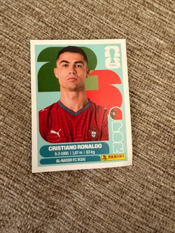 Ronaldo sticker for panini fifa World Cup