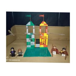 Lego Harry Potter enchantment in the game of Quiddich