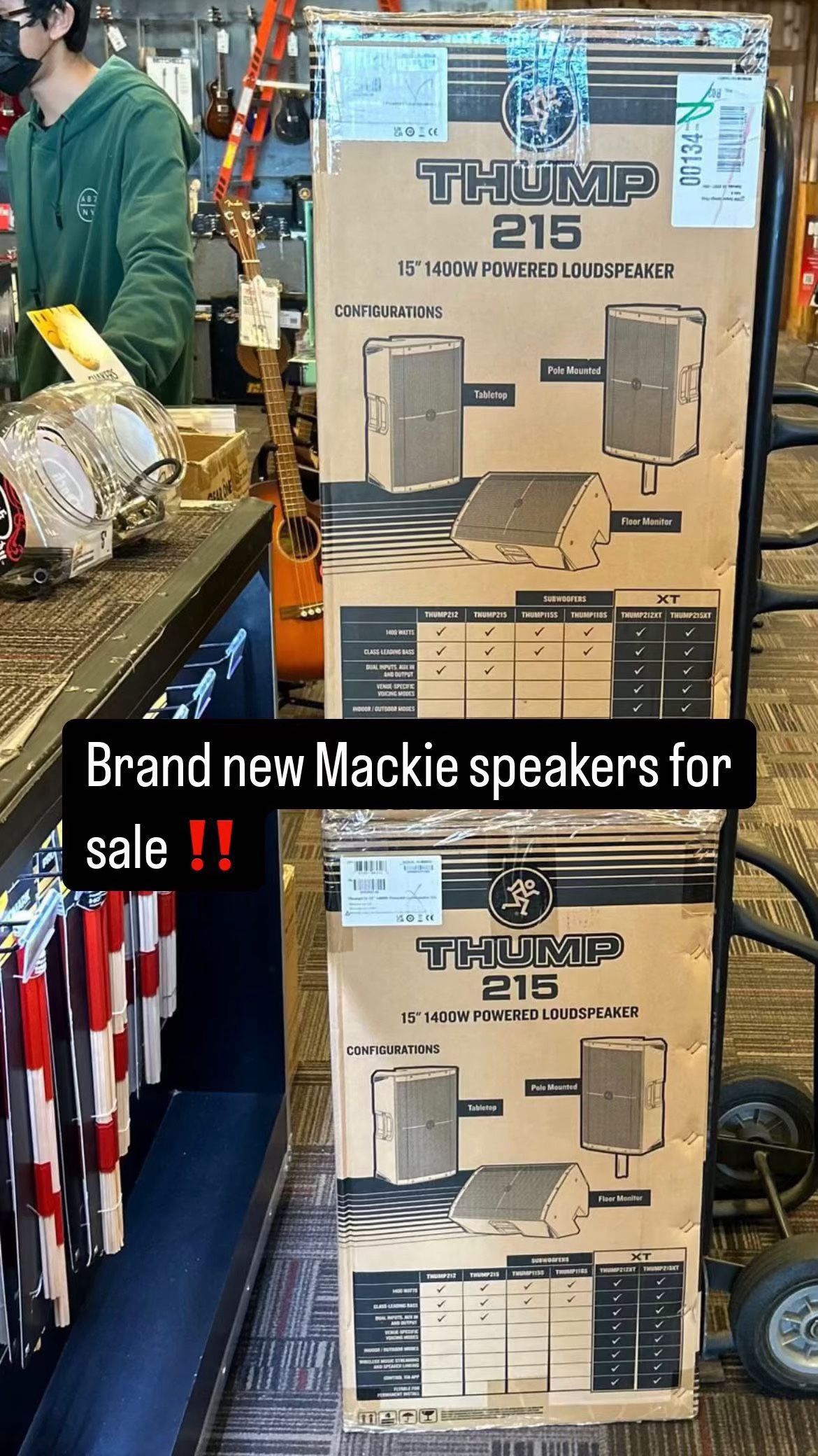 Mackie Thump 215 Speakers