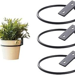 Grow & Harvest 6.3 Inch Wall Planter Hook Hanger - Hanging Plant Bracket for Indoors & Outdoors Use - Flower Pot Wall Mounted Plant Hangers