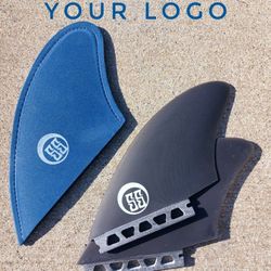 PRIVATE LABEL LONGBOARD SURFBOARD FINS OVER 500 IN STOCK
