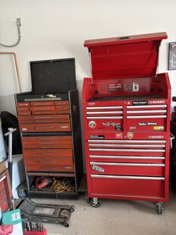 Two Multi-piece Tool Boxes