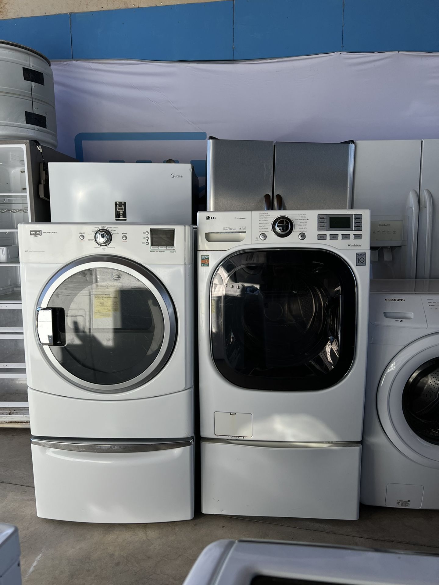 Nice LG Washer And Maytag Gas Dryer 90 Days Warranty for Sale in Las