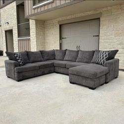 Gray Sectional Couch