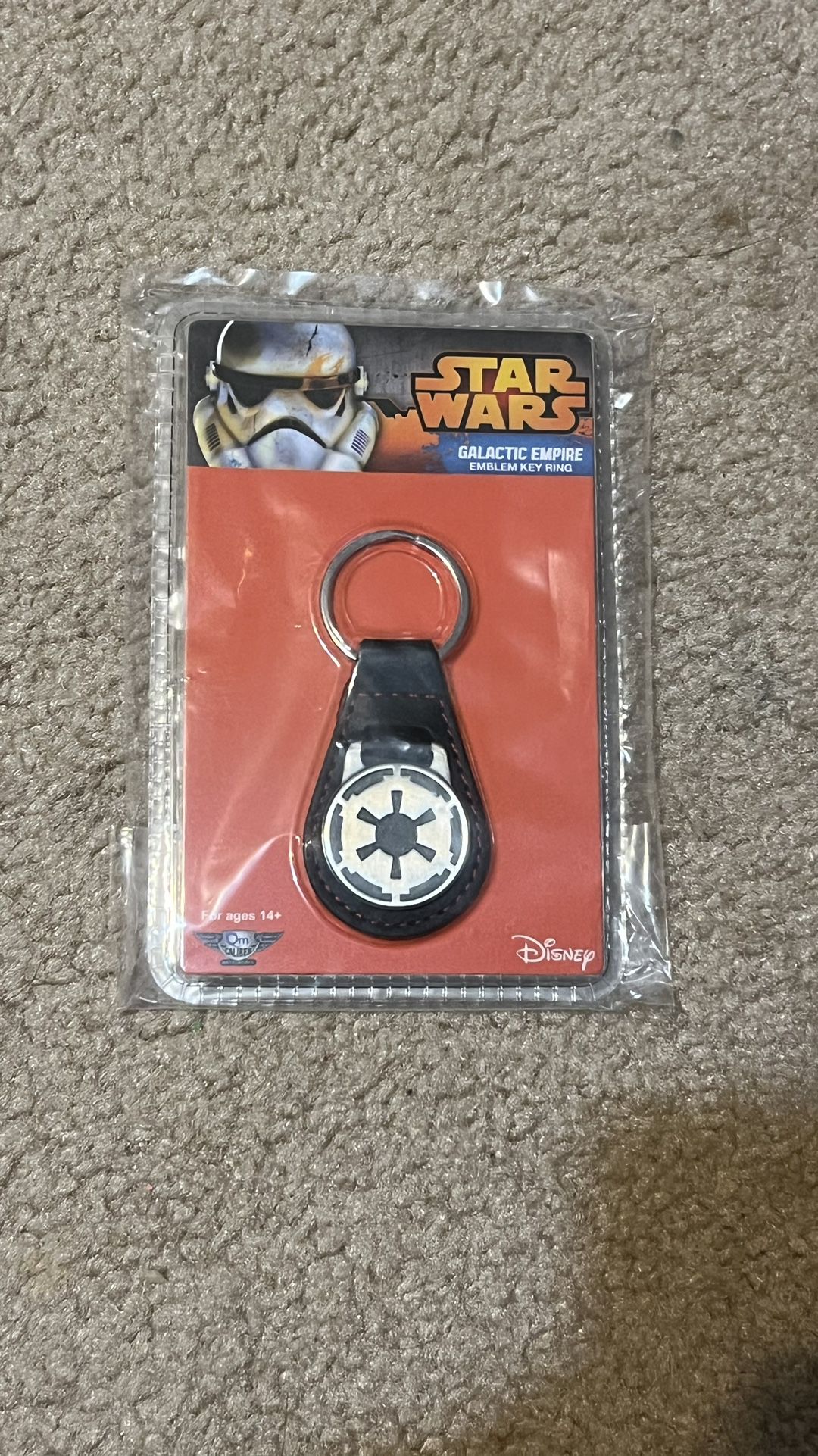 Star Wars Galactic Empire Imperial Insignia Key Ring
