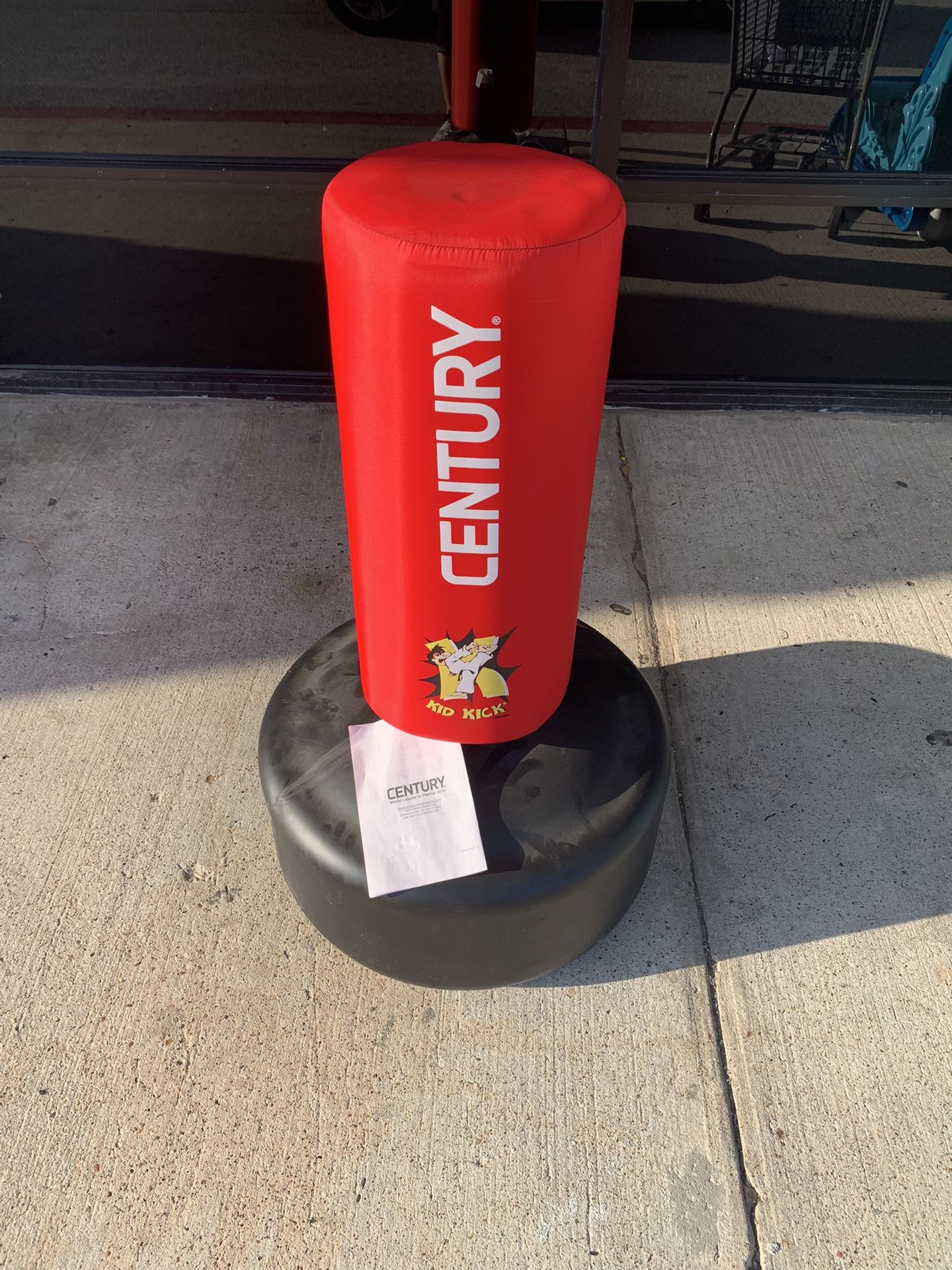 New Century Kid Kick Wavemaster Free Standing Punching Kick Bag Boxing