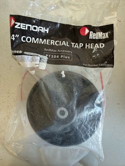 Redmax zenoah 4” commercial tap head pt104 plus