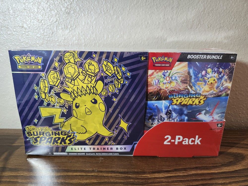 surging sparks booster box buy Pokemon TCG Surging Sparks Booster Bundle – Sergio's Collection