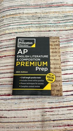 AP English  Lit Review book