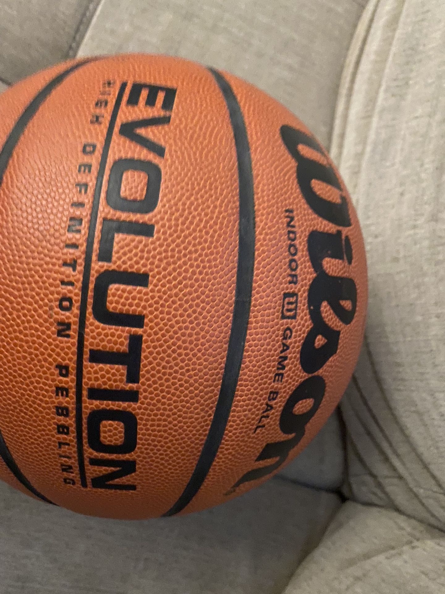 Wilson Evolution Blazers Signed Basketball