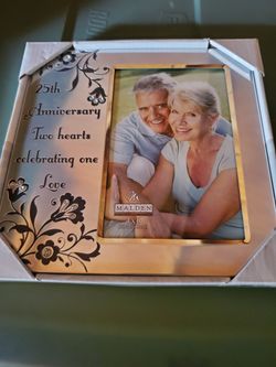 4x6 25th Anniversary Frame