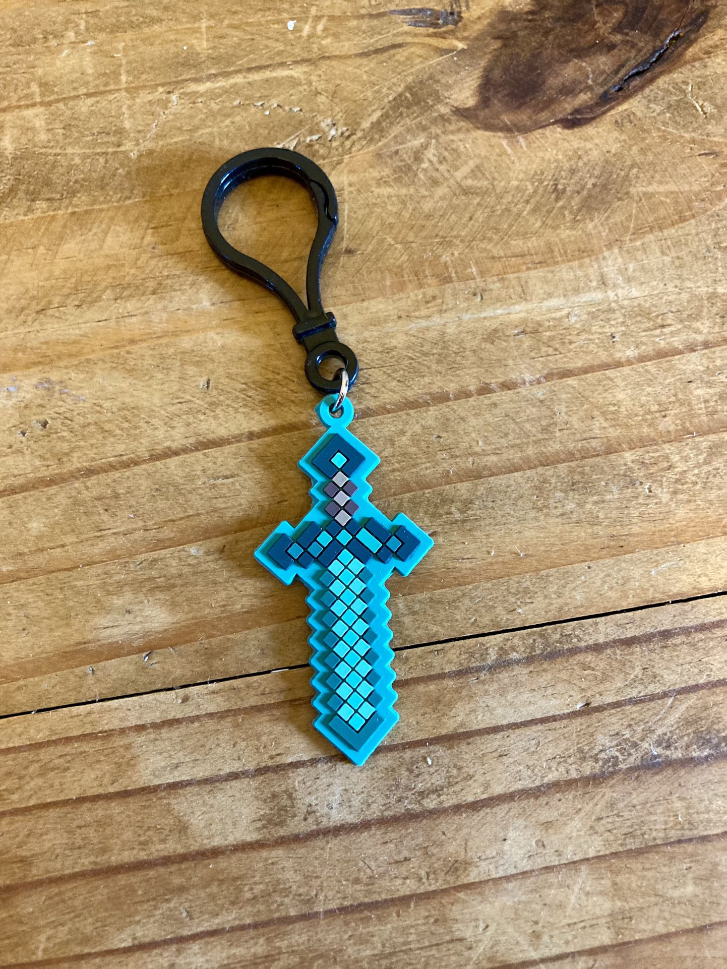 Minecraft keychain accessory 