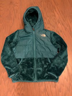 Girl’s North Face hooded jacket, size youth medium