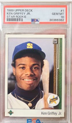 1989 Upper Deck Ken Griffey Jr Star Rookie PSA10