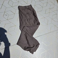 Stafford Tailored Culture Classic Fit Year Round 34x30 Brown Dress Pleated Pants 