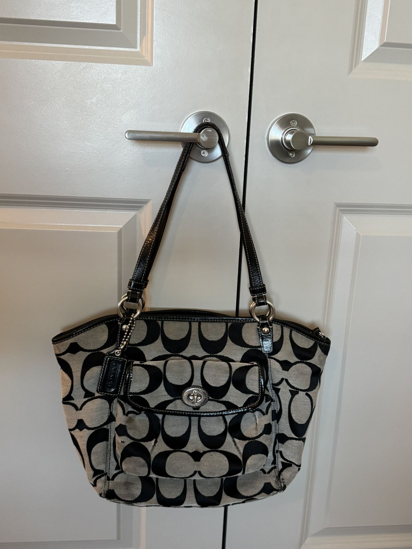 Coach Signature Collection tote bag