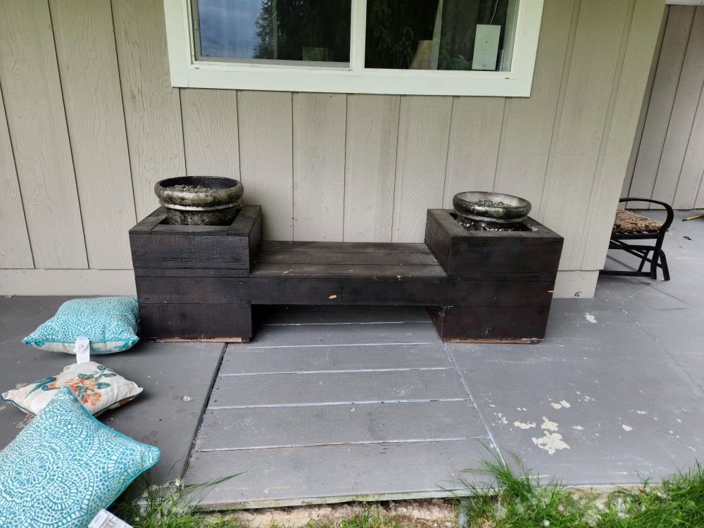 Seat And Planter