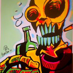 Today Only Street Art Poster Signed $20 Pick Up Only