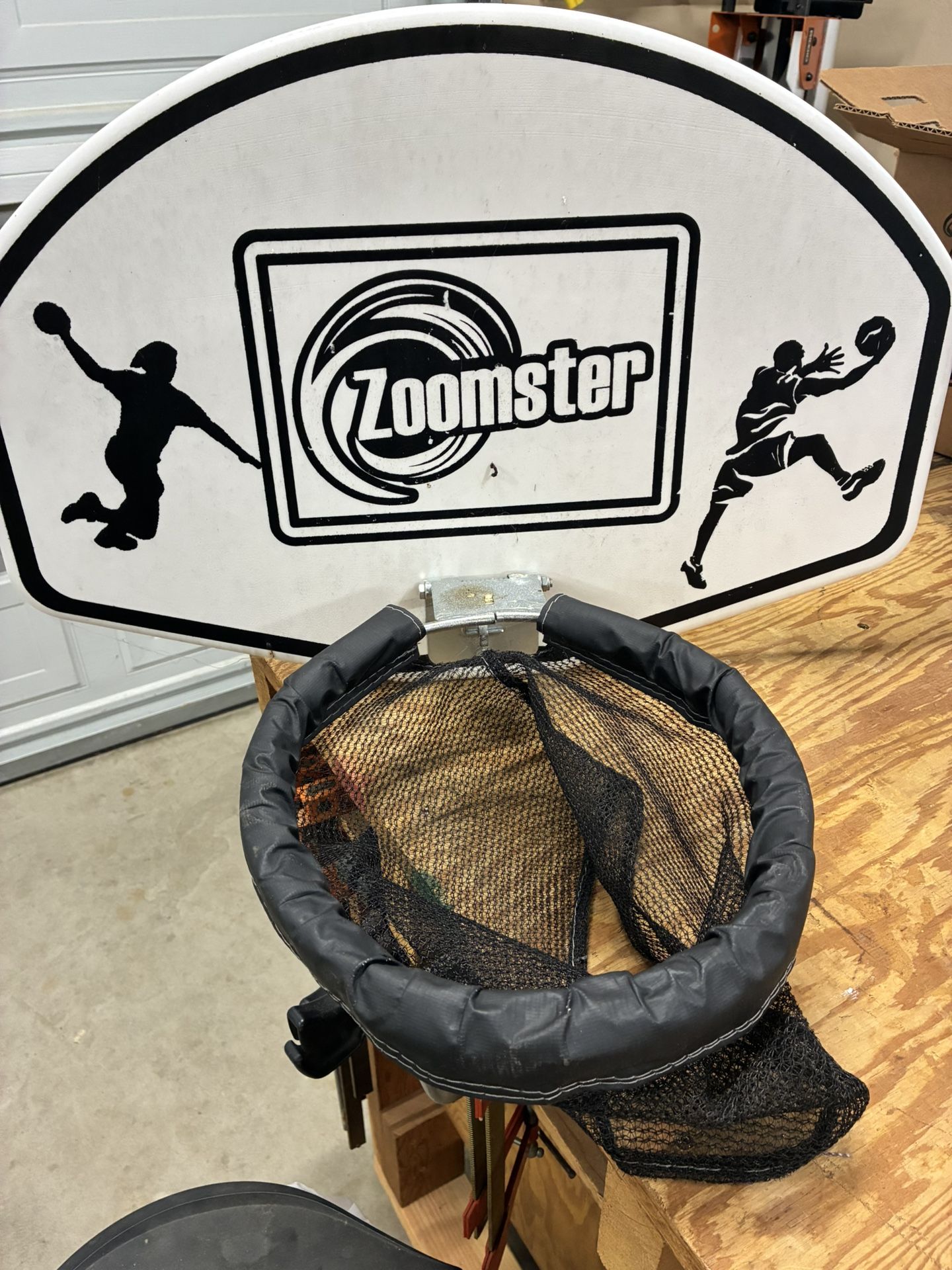 Zoomster Basketball Hoop For Trampoline With Poles