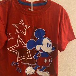 Disney Mickey Shirt Size 5/6
