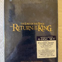 The Lord Of The Rings: The Return Of The King, Brand, New, And Sealed