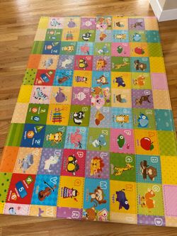 55”x84” play mat