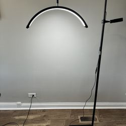 Moon Shaped Floor Lamp