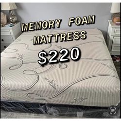 Queen Size Memory Foam Mattress 