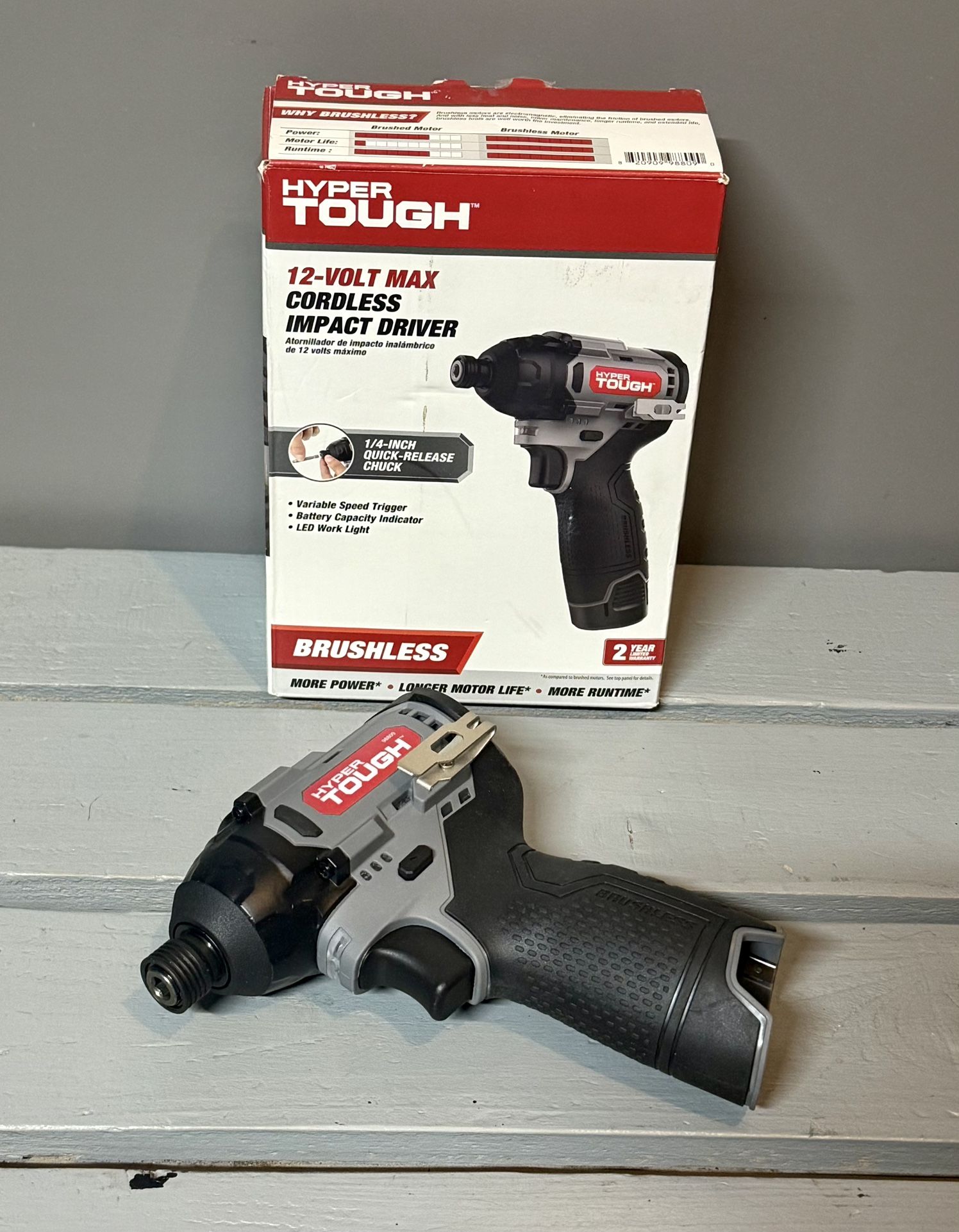 New Brushless 12v Impact Driver