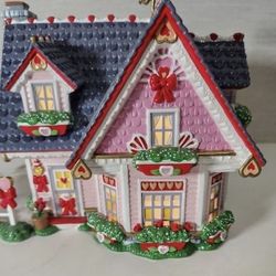 Department 56 Hearts & Blooms Cottage-Set Of 2 