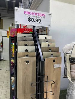 LIMITED TIME SALE!! Only $0.99 per sq fr Vinyl flooring