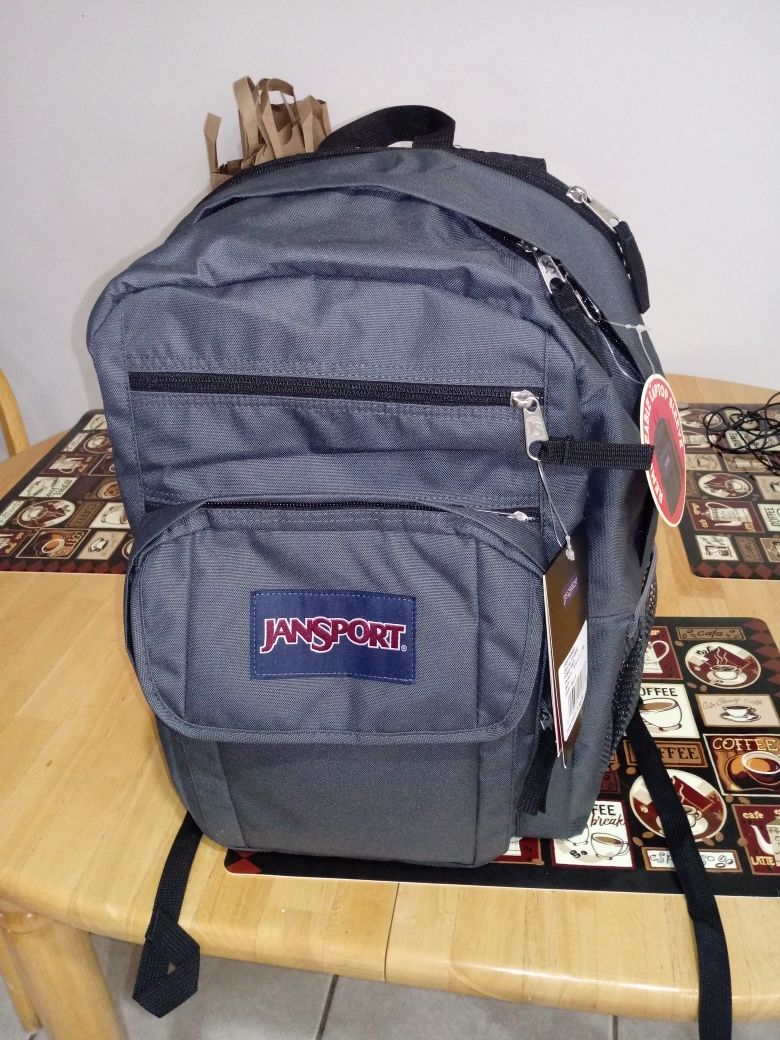 Brand new Jansport backpack with laptop sleeve included