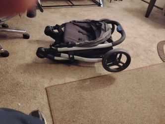 Baby stroller.