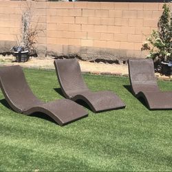 Folding Pool Loungers