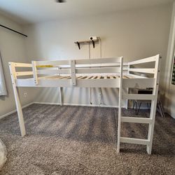Loft Style FULL Bed With Slide