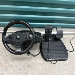 PS3-4 PlayStation Gen 1 Gaming Wheel 