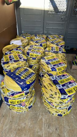 12/2 250ft Romex wire copper electric cable (price is firm)