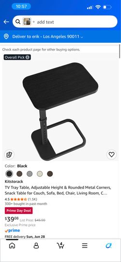 Tv tray table