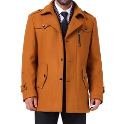 INSPIRE CHIC Mid-Length Overcoat