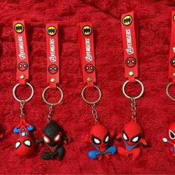Spider-Man 3D keychains